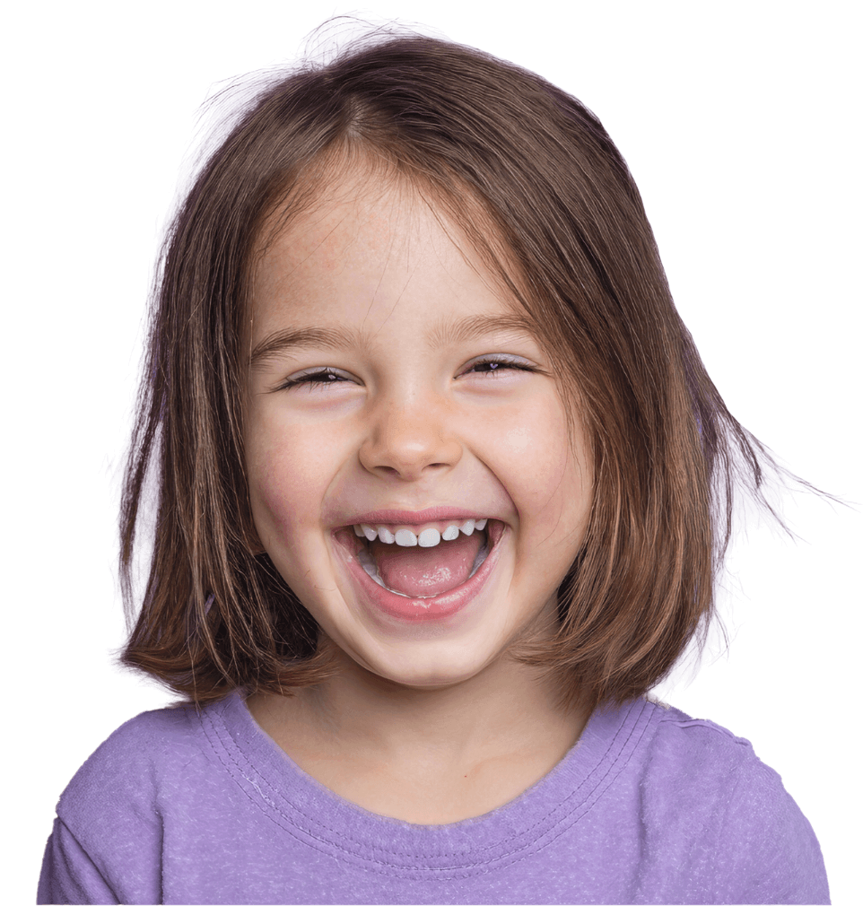 Happy child smiling