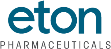 Eton Pharmaceuticals logo. Eton is Pharmaceuticals is dedicated to children with congenital adrenal hyperplasia and adrenal insufficiency